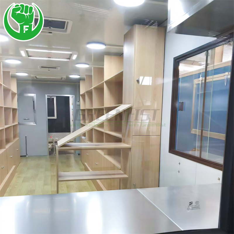 23ft High Quality Stainless Steel Mobile Library Cart - 图片 3