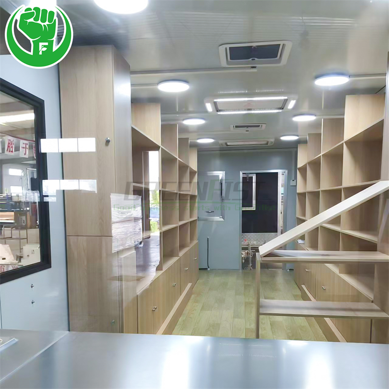 23ft High Quality Stainless Steel Mobile Library Cart - 图片 6