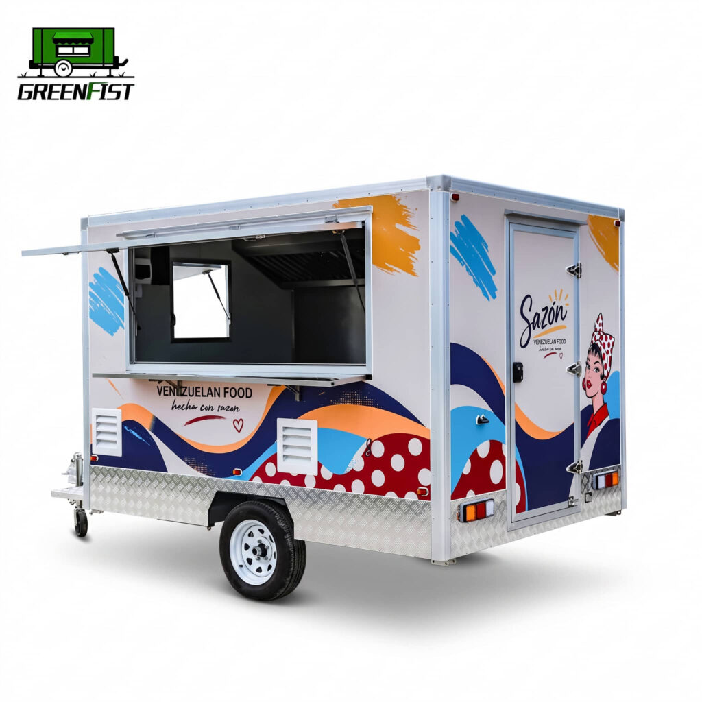 square food trailer factory manufacturing process