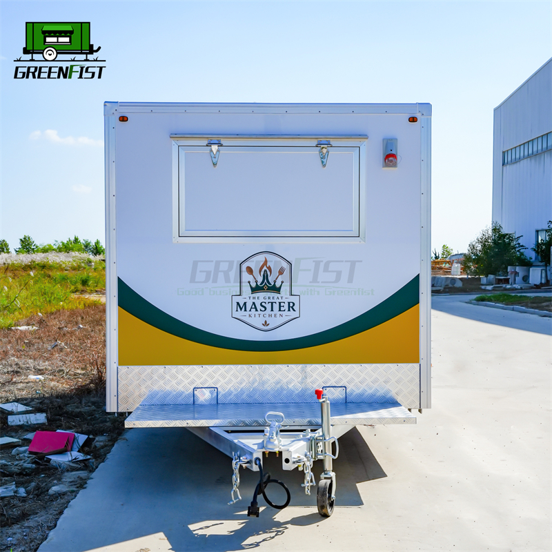 16ft Full Statement Food Truck Bakery Vending Cart Mobile With Equipment Food Truck for Sale Food Truck Pizza - Image 5