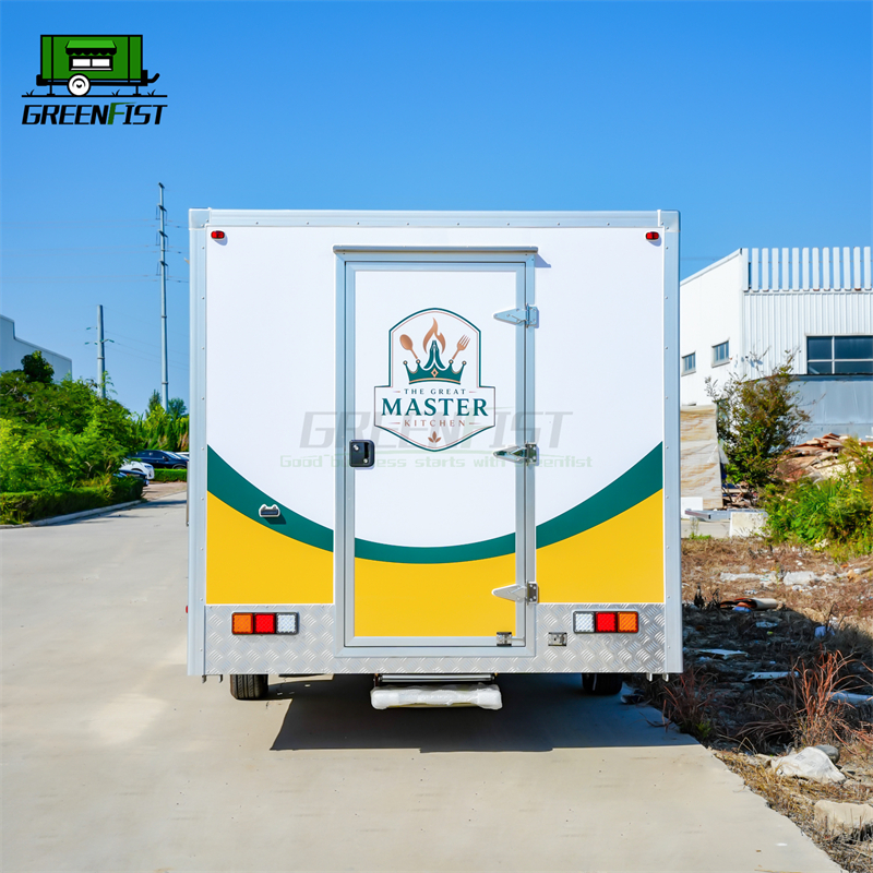 16ft Full Statement Food Truck Bakery Vending Cart Mobile With Equipment Food Truck for Sale Food Truck Pizza - Image 2